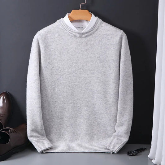 Mateo - Herren Strickpullover mit Rundhals
