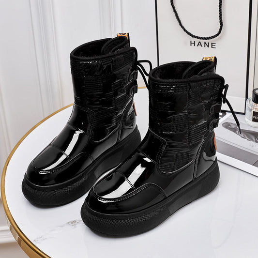Nora - Damen Winterstiefel mit Fellfutter