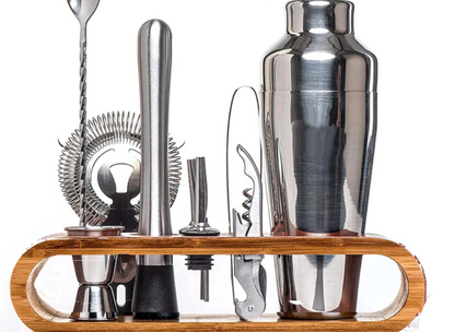 Stirré Signature Stainless Steel Cocktail Bar Set