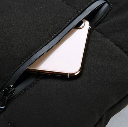 Archer – Insulated Long Puffer Parka with Faux-Fur Hood for Men