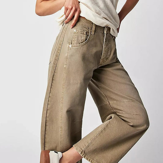 Ella – Weit geschnittene Jeans Damen mit High Waist