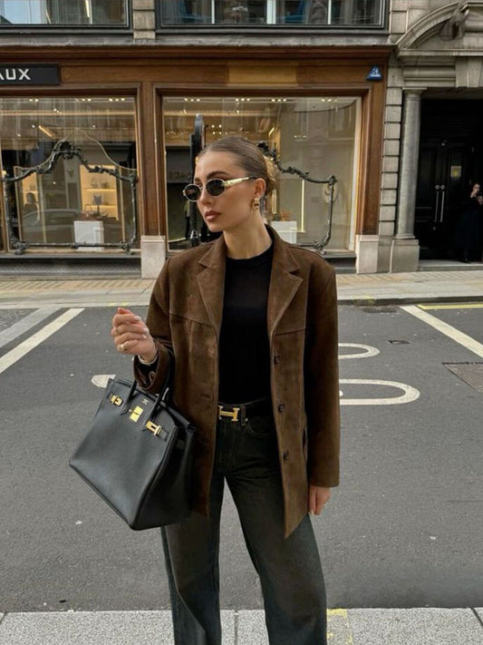 Leonora - Damen Blazerjacke mit Knöpfen