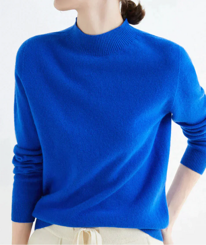Clara – Klassischer Kaschmir Damenpullover