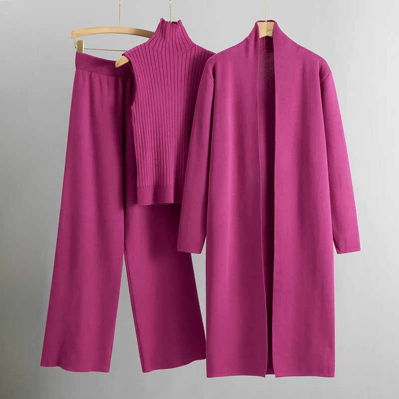 Lina – Strick-Loungewear-Set Damen