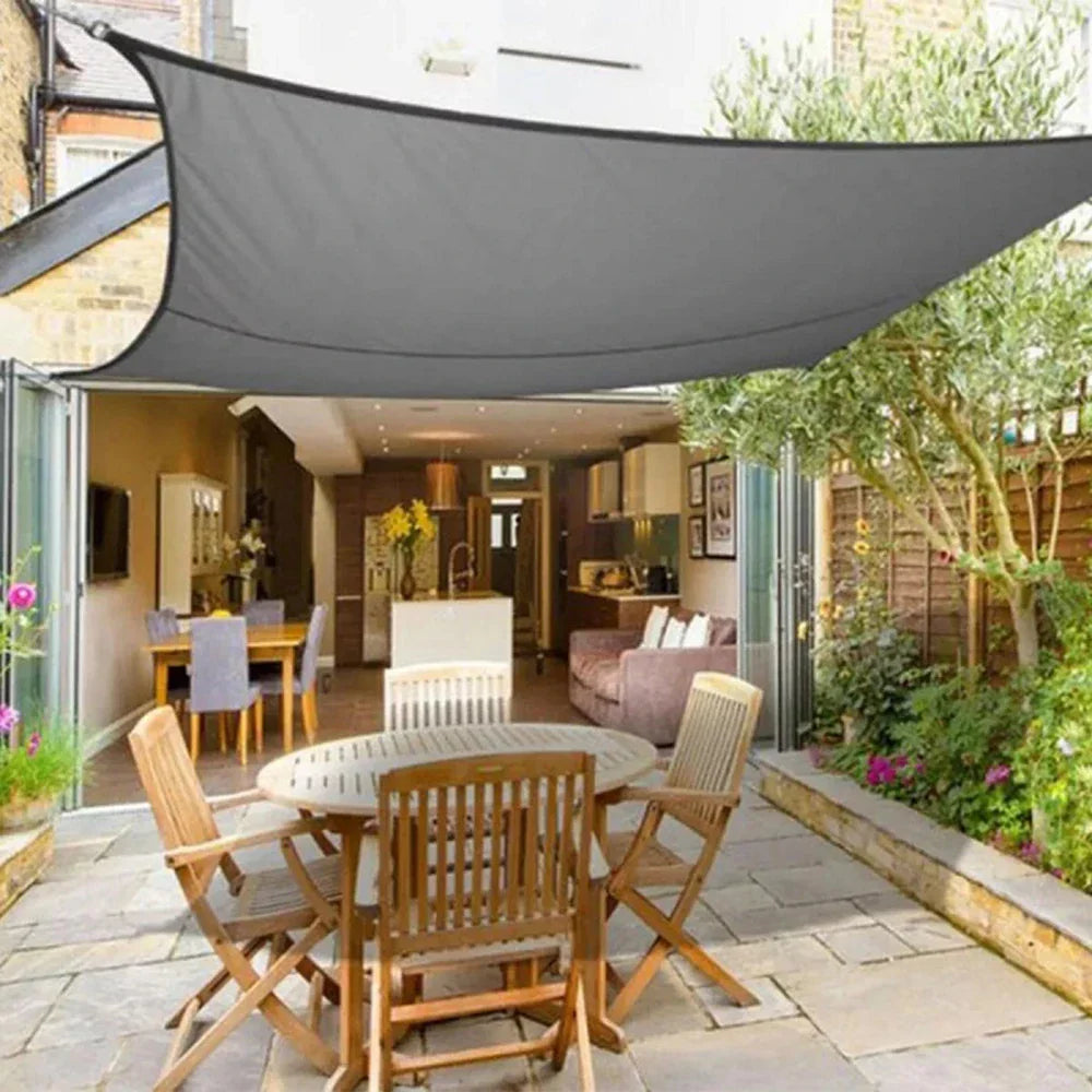 Water-Repellent Sun Shade Sail for Balcony, Terrace, and Garden