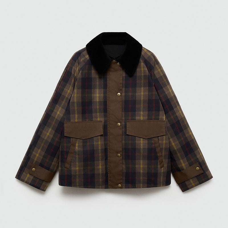 Harris – Classic Plaid Overshirt Jacket for Men