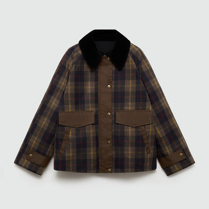 Harris – Classic Plaid Overshirt Jacket for Men