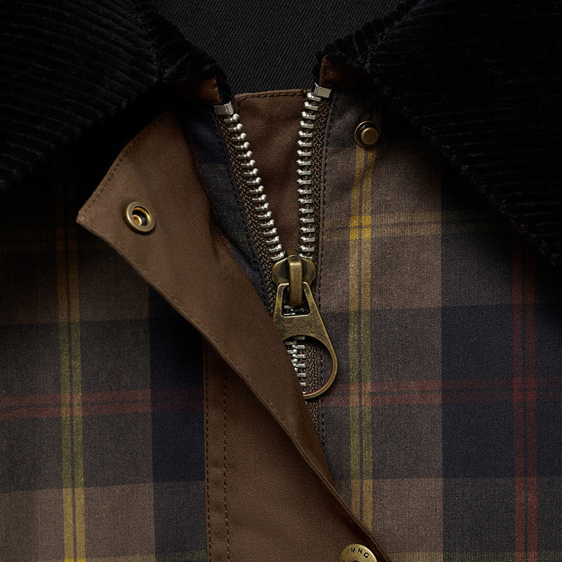 Harris – Classic Plaid Overshirt Jacket for Men