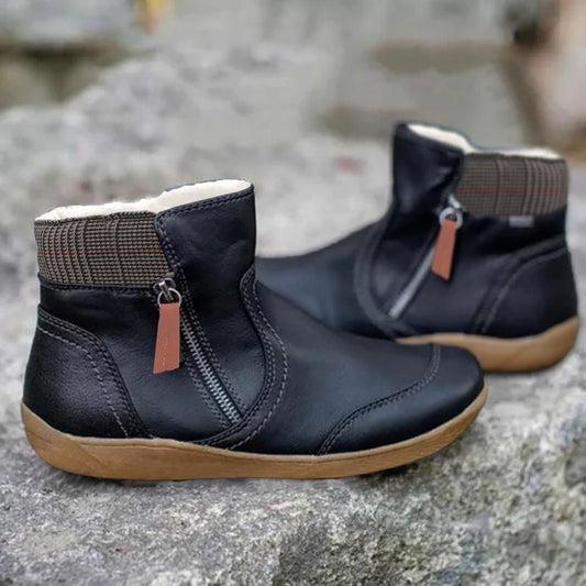 Emma – Warme Stiefeletten mit Reißverschluss Damen