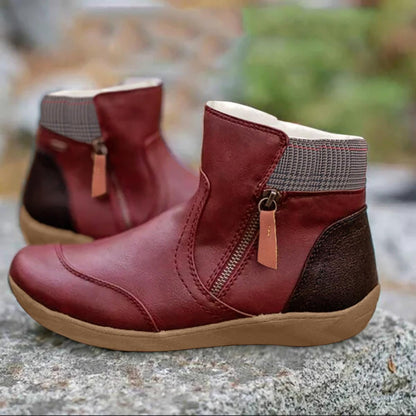 Emma – Warme Stiefeletten mit Reißverschluss Damen