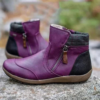 Emma – Warme Stiefeletten mit Reißverschluss Damen