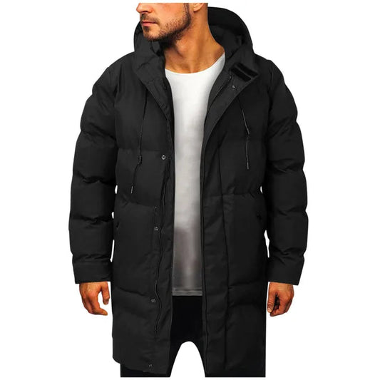 Max – Langer Herren Parka mit Kapuze