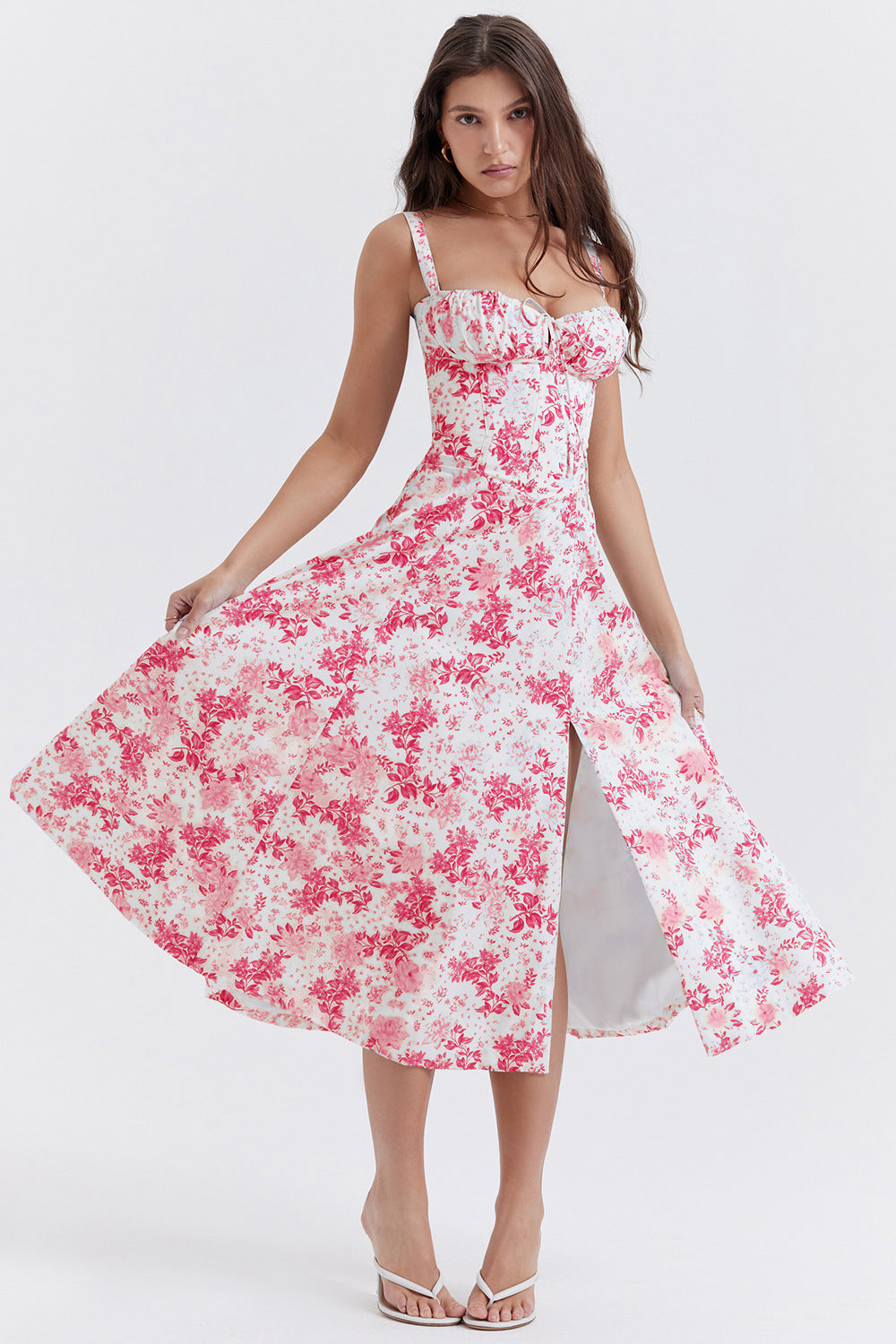 Graciela | Nuevo Vestido Estampado Floral Mujer