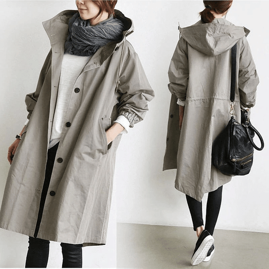 Clara – Leichter Oversize-Trenchcoat Damen