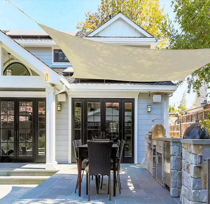 Water-Repellent Sun Shade Sail for Balcony, Terrace, and Garden