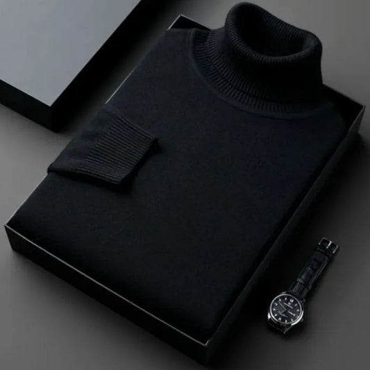 Alexander - Rollkragenpullover aus Wolle für Herren
