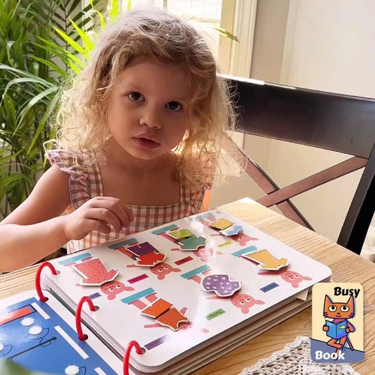 BusyBook Sensory Book for Children