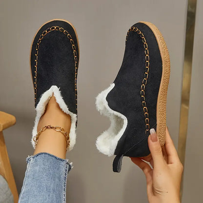 Clara - Women's slippers with fur lining