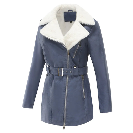 Liora – Damen Winterjacke mit Teddyfutter