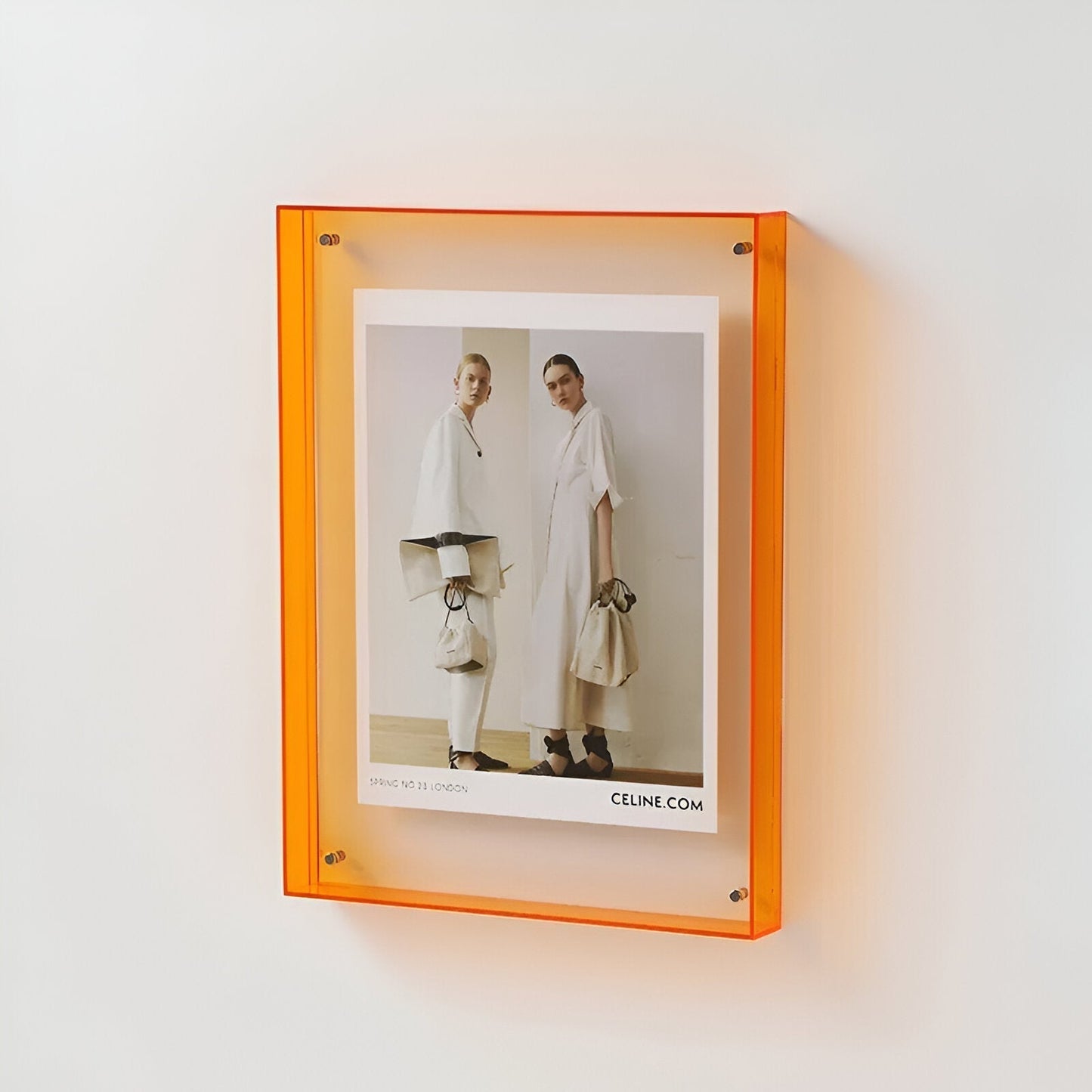 Modern Acrylic Picture Frame With Transparent Design