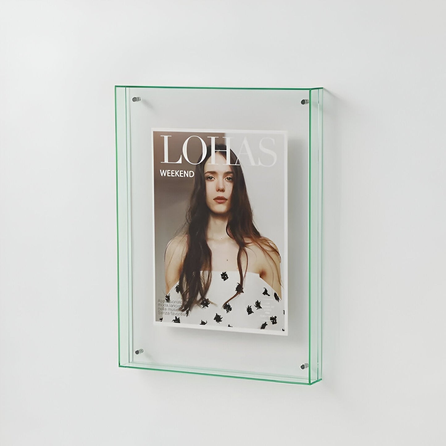 Modern Acrylic Picture Frame With Transparent Design
