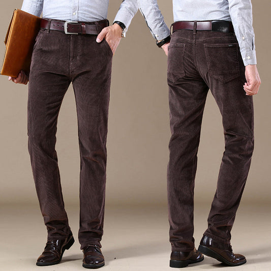 Daniel - Herren Cordhose mit geradem Schnitt und Komfort-Passform