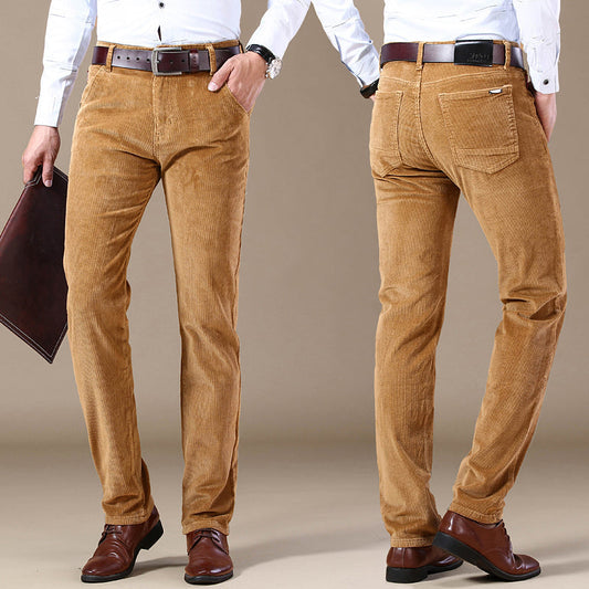 Daniel - Herren Cordhose mit geradem Schnitt und Komfort-Passform