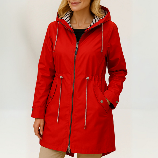 Anna - Damen Regenjacke mit Kapuze