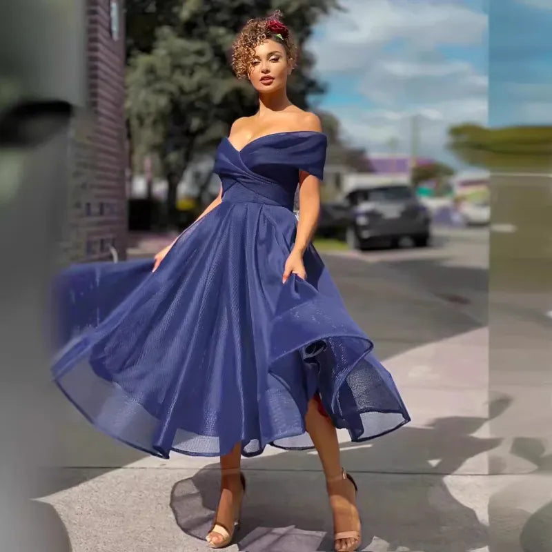 Gisela | Glamouröses Poliertes Nachtkleid für besondere Anlässe