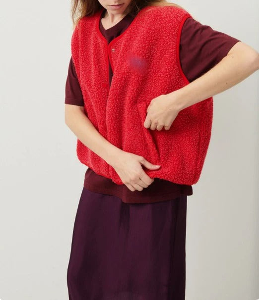 Lara – Strukturierte Oversize-Weste Damen