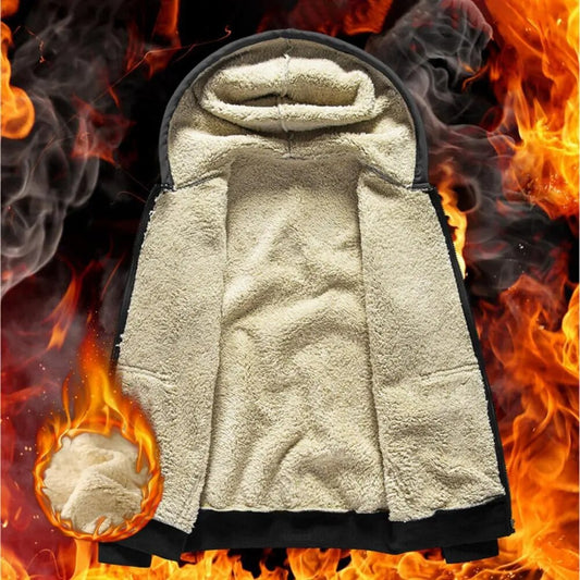 Markus - Herren Winterjacke mit Fleece-Innenfutter