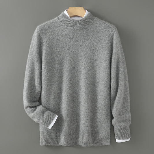 Michael - Herren Strickpullover mit Rundhalsausschnitt
