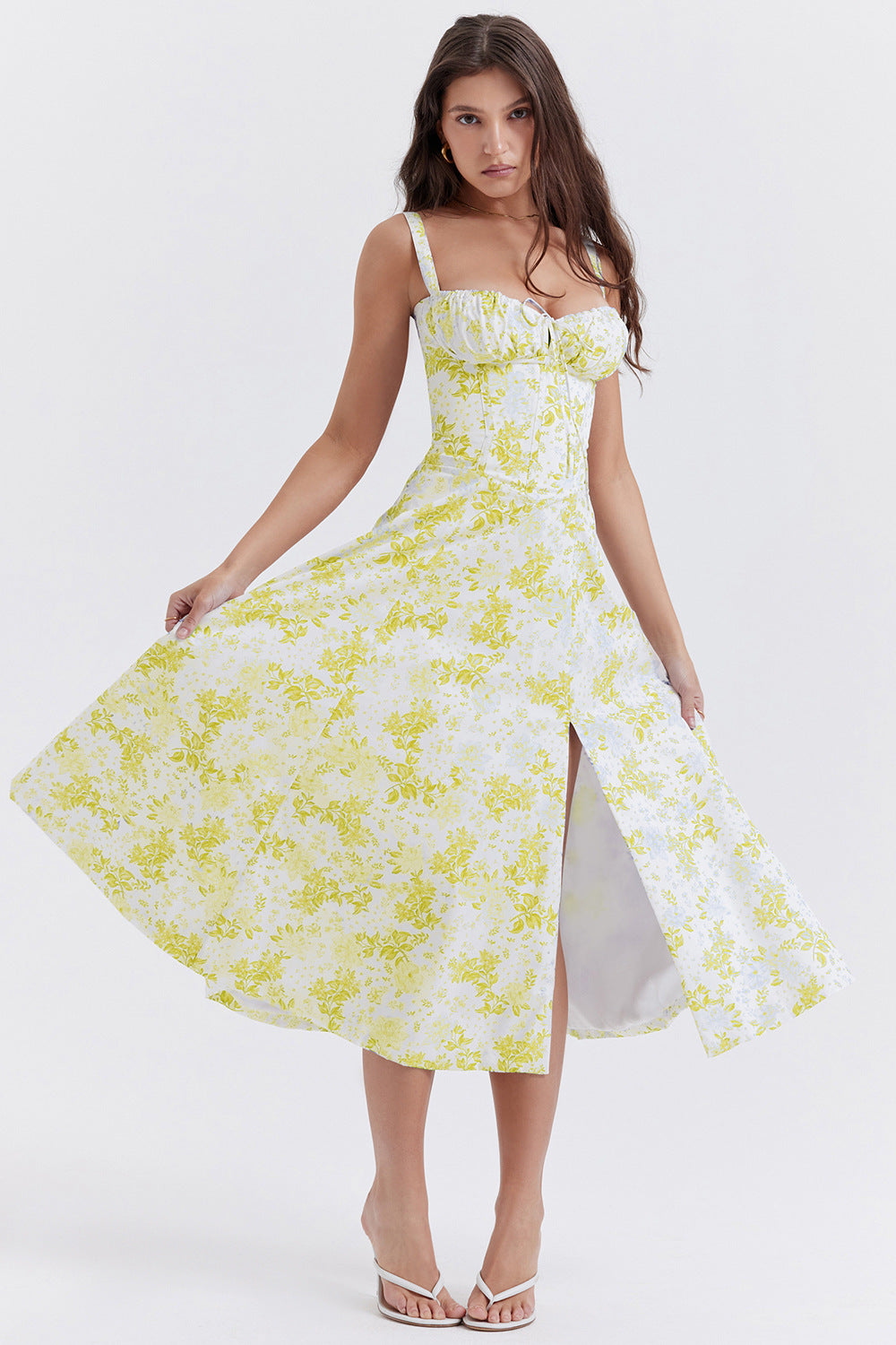 Graciela | Nuevo Vestido Estampado Floral Mujer