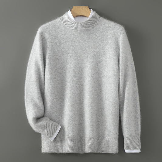 Michael - Herren Strickpullover mit Rundhalsausschnitt