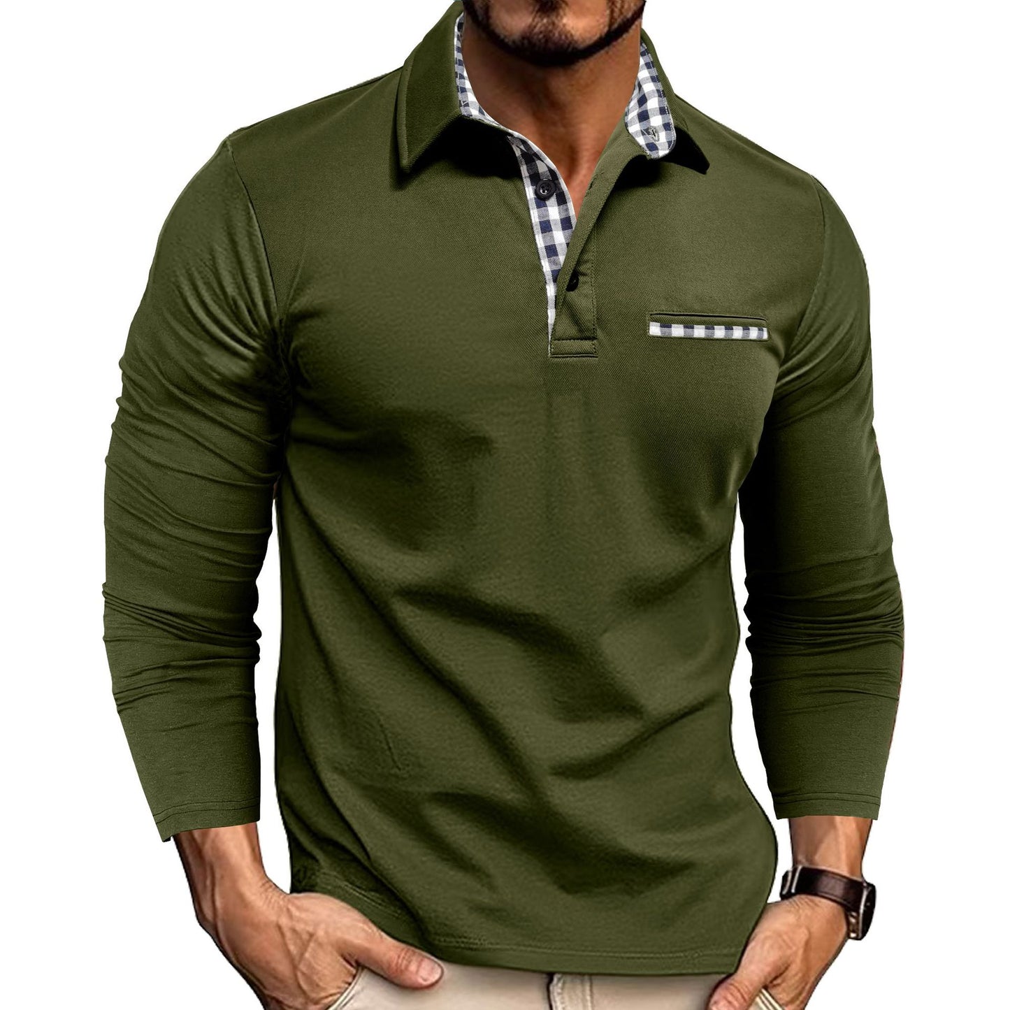 Marco - Herren Poloshirt mit Kontrastdetails