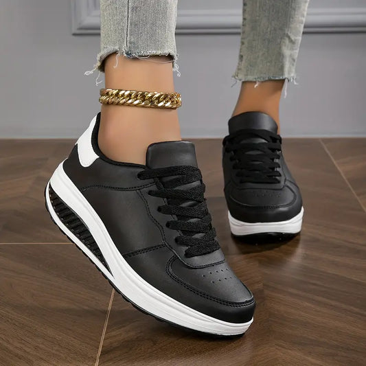 Sophie - Damen Sneaker mit Plateau Sohle