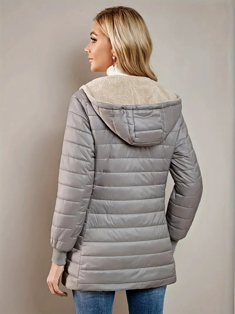 Lux – Gesteppten Damenjacke mit Fleece-Innenfutter