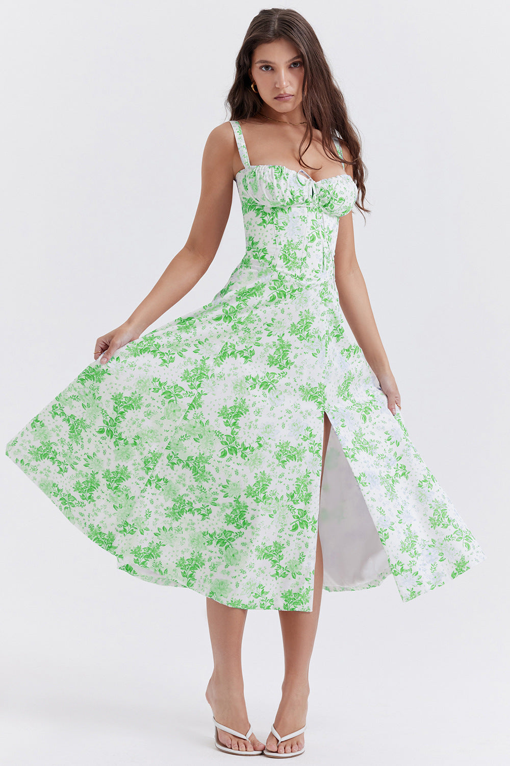 Graciela | Nuevo Vestido Estampado Floral Mujer