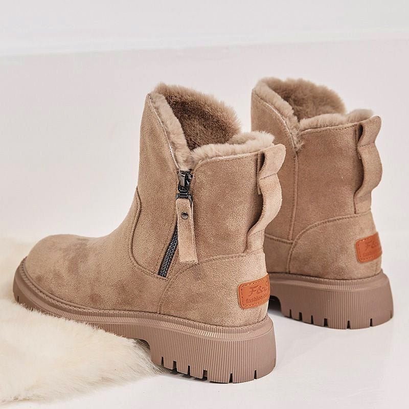 Amira - Damen Winterboots mit Reißverschluss