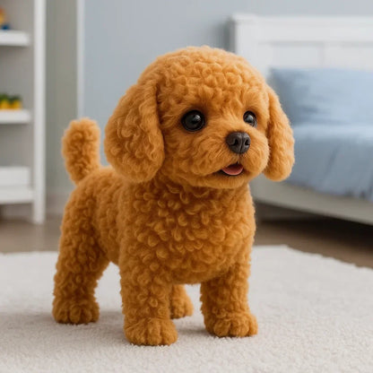 Realistic Interactive Plush Dog – Bring the Joy of a Real Pet Home