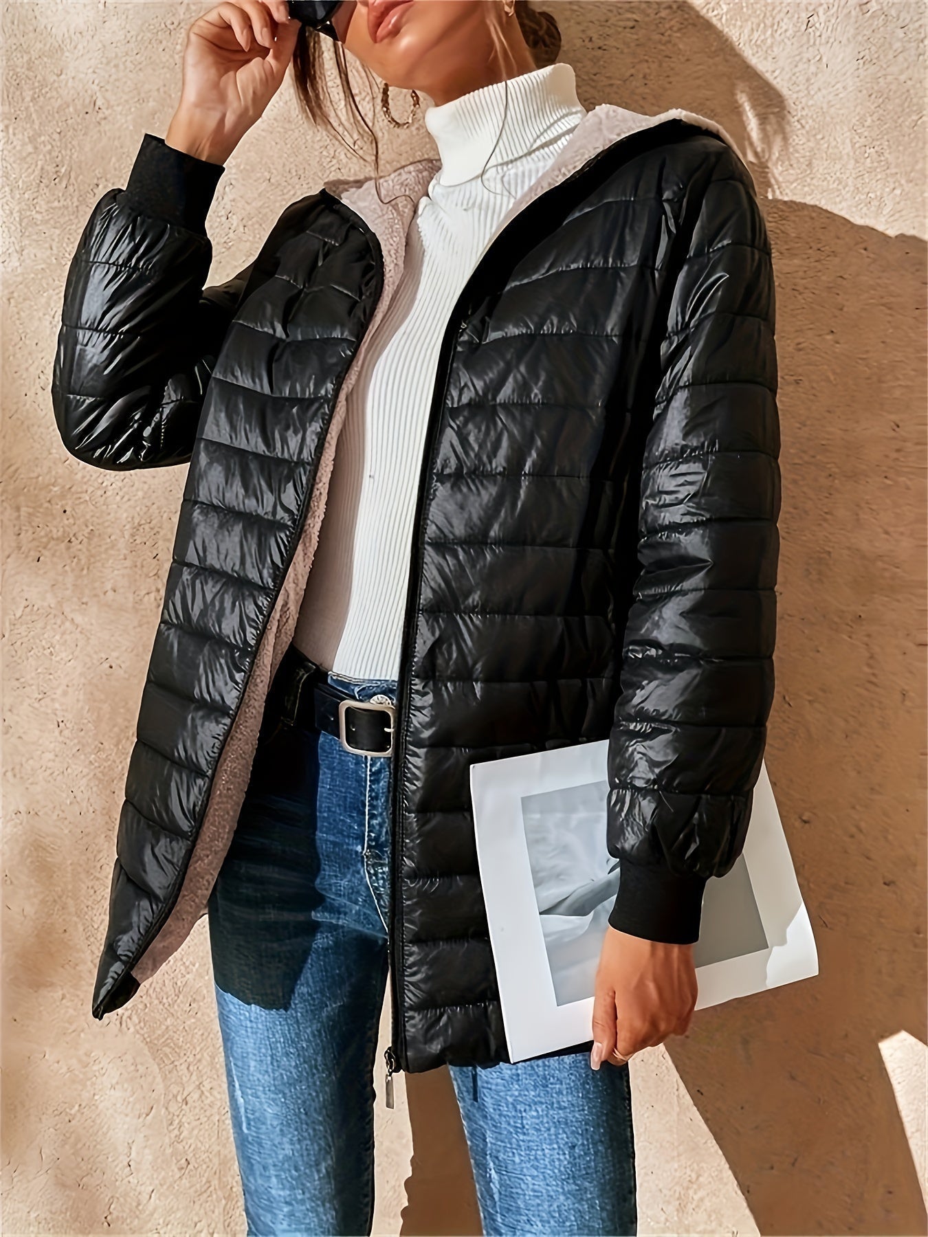 Lux – Gesteppten Damenjacke mit Fleece-Innenfutter