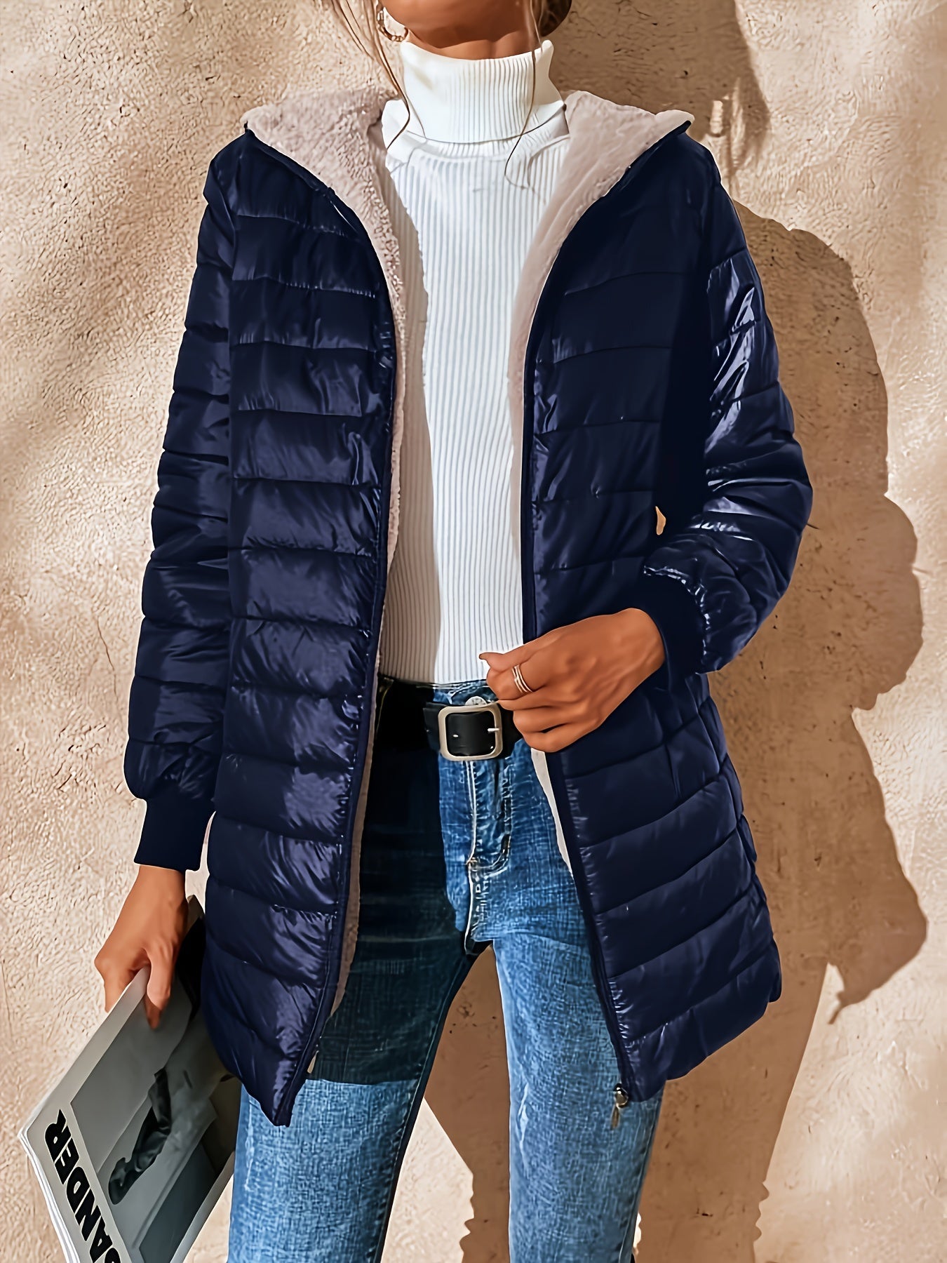 Lux – Gesteppten Damenjacke mit Fleece-Innenfutter