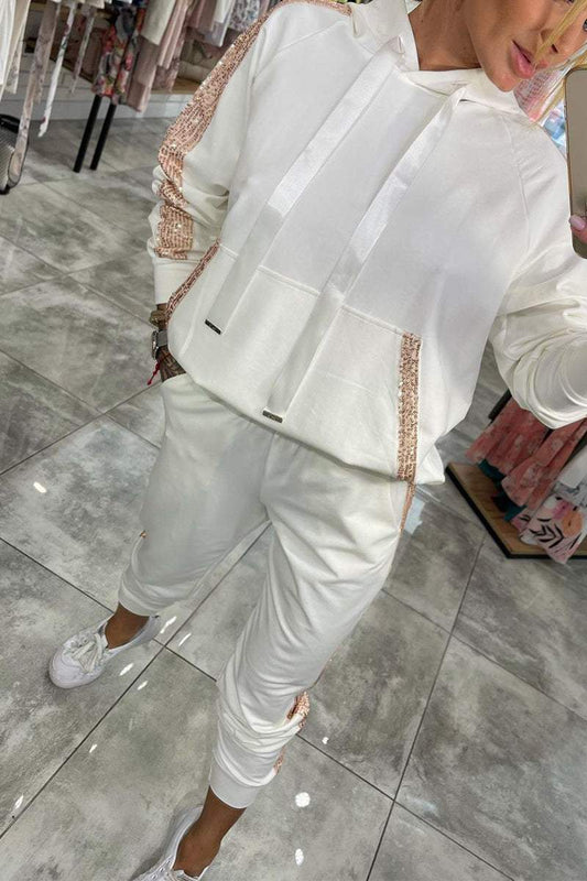 Clara - Damen Jogginganzug Hoodie Set