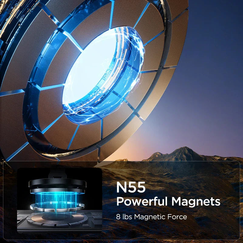 MagnaFlex Foldable Magnetic Car Phone Mount