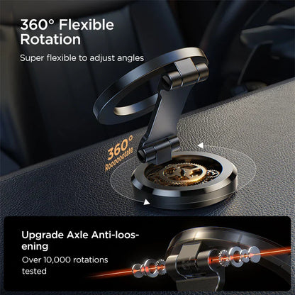 MagnaFlex Foldable Magnetic Car Phone Mount