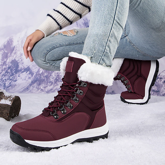 Lena - Damen Schneestiefel mit Kunstfellfutter