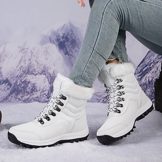 Lena - Damen Schneestiefel mit Kunstfellfutter