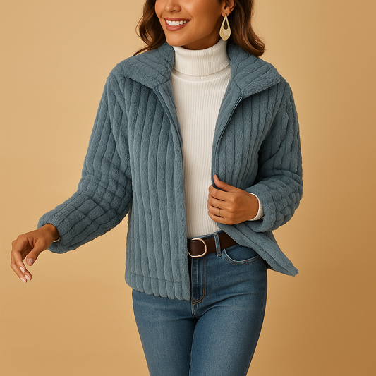 Ahri – Flauschige Damenjacke