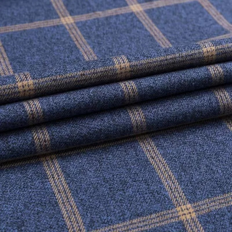 James – Classic Plaid Button-Up Shirt for Men