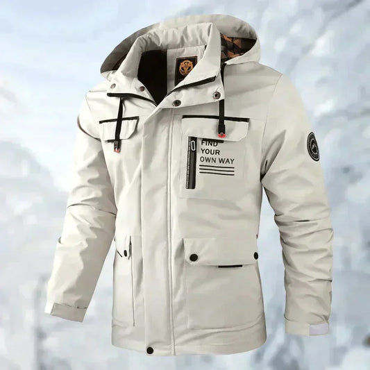 P.M Legend | Waterdichte Jas voor Heren in de kleur Zwart voor heren in Outdoor stijl ideaal voor de winter